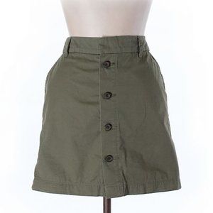 3/$25 Olive Chino-Style Skirt